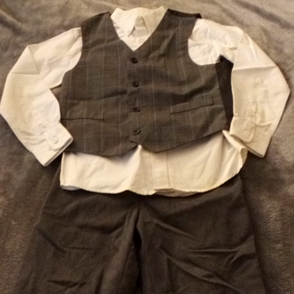 TALBOT PANTS GEORGE SHIRT & VEST SET SIZE 8